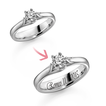 Leturgröftur og hringstærð