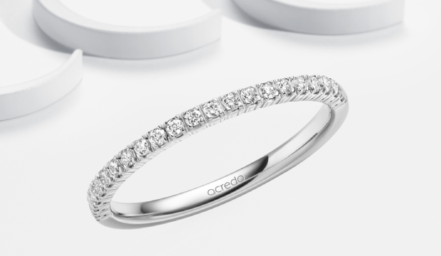 Slim Diamond Eilífðarhringir | acredo