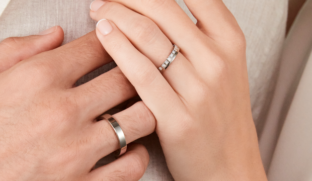 Giftingarhringir Crown | acredo