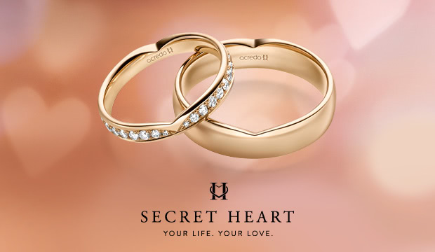 Giftingarhringir SECRET HEART® | acredo