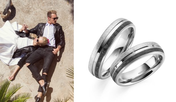 Flottir brúðkaupshringir og trúlofunarhringir | acredo